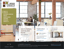 Tablet Screenshot of officeconcepts.ca