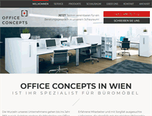 Tablet Screenshot of officeconcepts.at